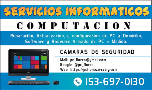 Imagen 1 de 10 de Informatica Computa Tecnico A Domicilio
