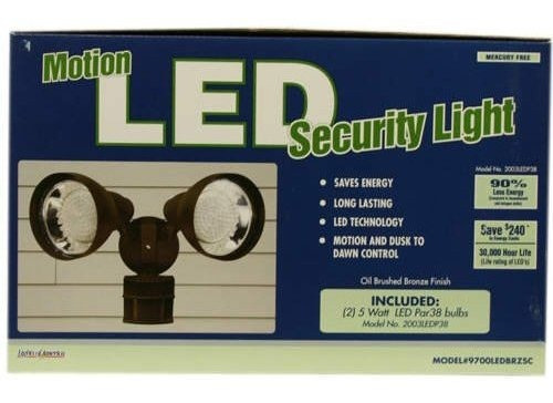Brand: Lights Of America Luces Led Motion Light Security