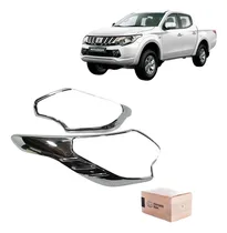 Comprar Kit Biseles Cromados Focos Delanteros Mitsubishi L200 2016+