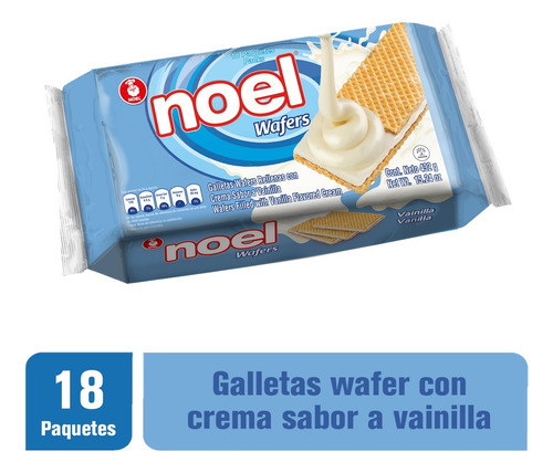 Galletas Noel Vainilla X18und