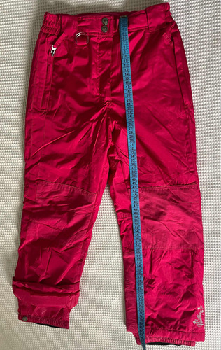 Pantalla Ski Snowboard Fucsia Talle 10-12