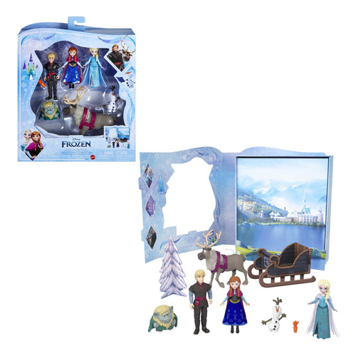 Juego De Juguetes Congelados De Mattel Disney Con 6 Personaj