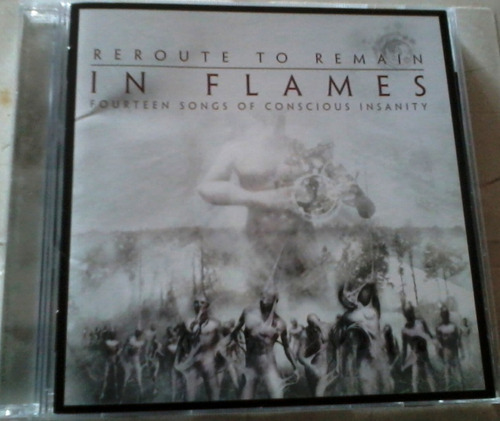 Cd In Flames - Reroute To Remain 1er Ed. Japon Death Heavy 