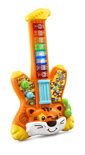 Imagen 2 de 4 de Guitarra Con Luces Y Sonidos Vtech Tigre Rock Importada