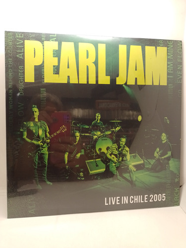 Pearl Jam Live In Chile 2005 Vinilo Lp Nuevo 