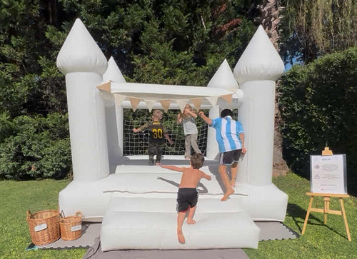 Alquiler Castillo Inflable Blanco - Zona Norte