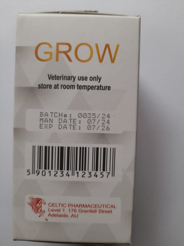 Grow Gh Crescimento E Engorda De Potros Todas As Raças