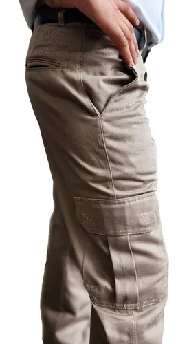 Pantalon Tactico Cargo Color Kaki Env o gratis