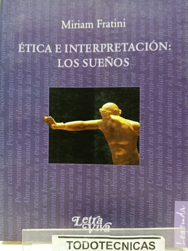 Etica E Interpretacion: Los Suenos - Miriam Fratini- -lv-