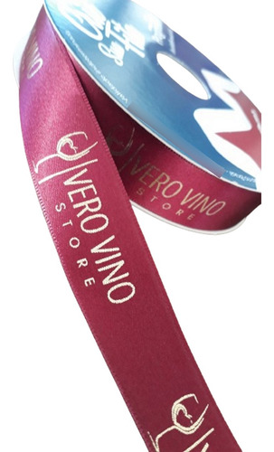 Fita Cetim Personalizada 22 Mm - 300 Metros