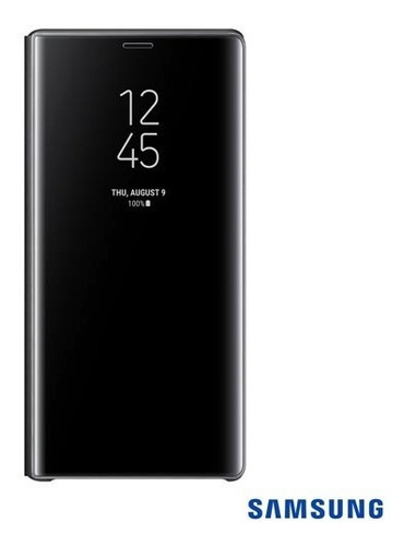 Capa  Galaxy Note 9 Clear Viewing  Samsung Ef-zn960cbegbr
