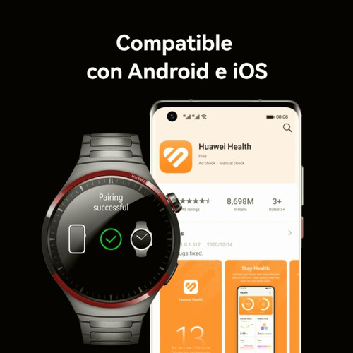 Huawei Watch 4 Pro Space Edition, Titanio Dlc De Grado