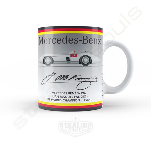 Taza | Fangio | Mercedes Benz W196 | F1 World Champion 1954