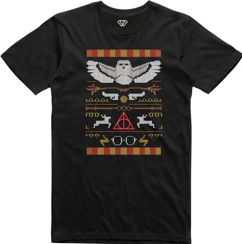 Playera T-shirt Harry Potter Suéter Navideño Divertido 