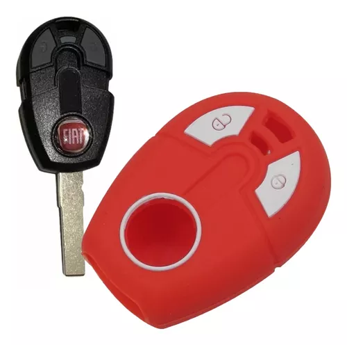 Funda Cubre Llave De Silicona Auto Protector - Fiat