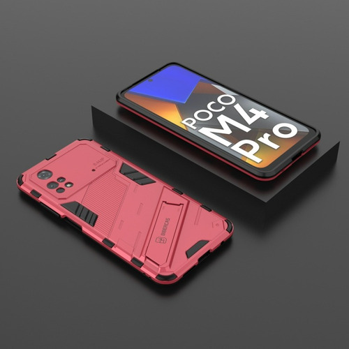 Case Uso Rudo Pengke Para Xiaomi Poco M4 Pro 4g + Mica 9d