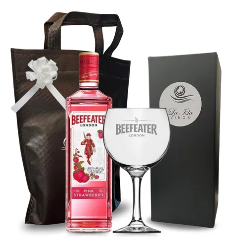 comprar Gin Beefeater London Pink 700ml Copa Vidrio Beefeater 600ml