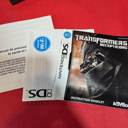 Transformers Decepticons Nintendo Ds Original (Usado)