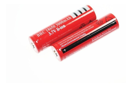 Baterias Recargables 18650 3000 Mah Linternas Laser Y Mas