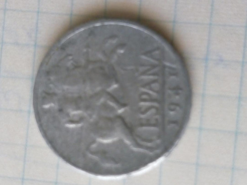 Moneda De España 10 Centavos De 1941