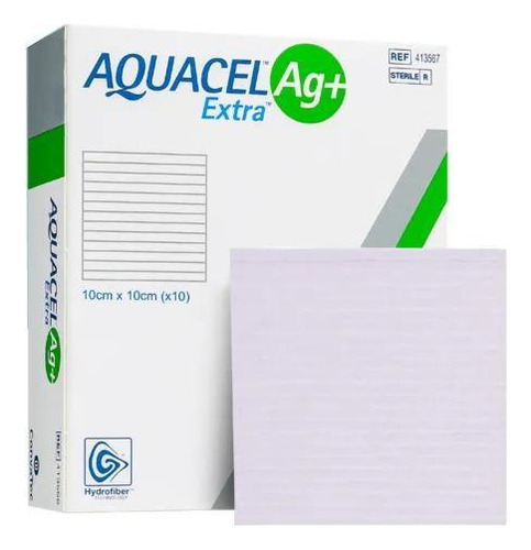 Aquacel Ag+extra - Convatec - 10cmx10cm
