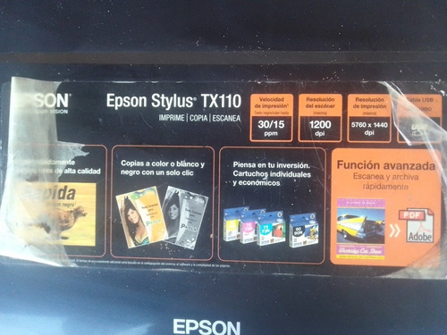 Impresora Multifuncional  Epson Stylus Tx110 Tinta Continua 