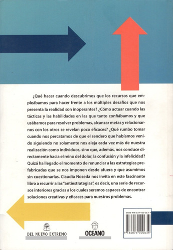 Anti Estrategias. 9786074000634 Claudia Noseda. Oceano.