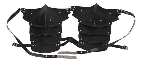 2 Hombro Medieval Pauldron Pirate Steampunk Para Negro
