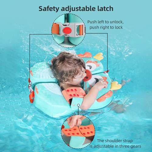 Flotador De Natación Para Bebés Mambobaby, No Inflable, Impe