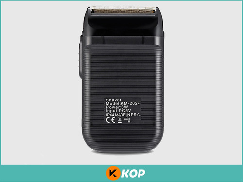 Combo Shaver Kemei Km-2024 + Clipper Corta Pelo Phull P-10 P-10 Gris / Km-2024 Negro