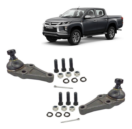 Par Rotulas Inferiores Para Mitsubishi L200 Katana 4wd 07-19