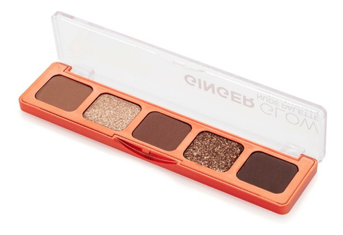 Paleta De Sombras Ginger Glow - Mari Maria - Color Ou Nude Cor Da Sombra Nude Palette