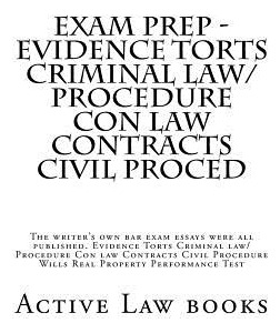 Libro Exam Prep - Evidence Torts Criminal Law/procedure C...