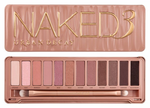 Paleta De Sombras Naked 3 Urban Decay Frete Grátis