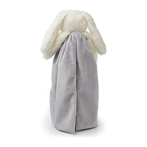 Buddy Blanket, Manta De Peluche De Conejito Y Bebé, Blanca