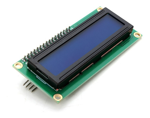 25 X Display I2c Lcd 16x2 Backlight Azul E Escrita Branca