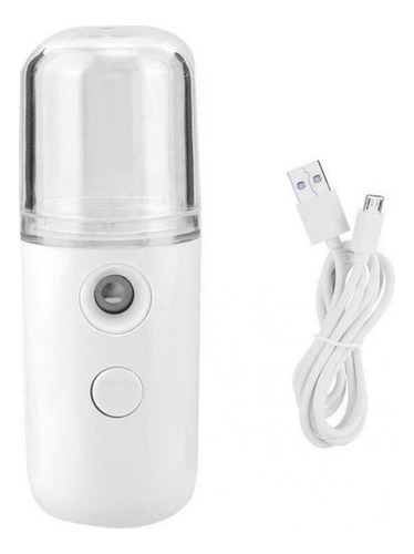 Humidificador Facial Nano Mister, Nebulizador, Recargable Po