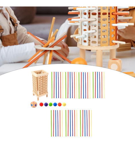Juguete De Palo Para Niños, Juguete De Tablero De Cuadrado
