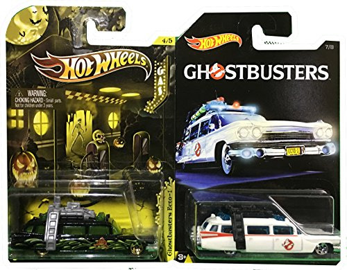Pack Coches Hot Wheels Ghostbusters.