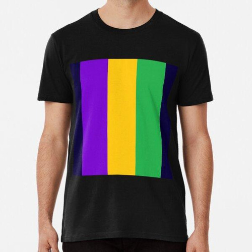 Remera Mardi Gras Colors Algodon Premium