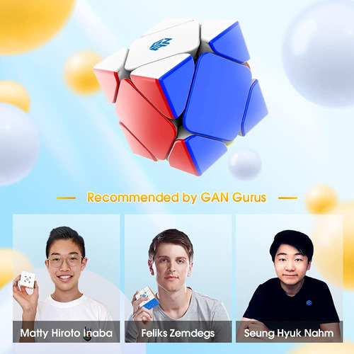 Gan Skewb 8 Imanes, Cubo De Velocidad Magnético Gans Skewb P