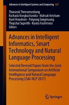 Libro Advances In Intelligent Informatics, Smart Technolo...