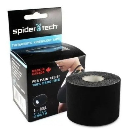 Tape Cinta Kinesiologica Neuromuscular Spidertech 50mm X 5m