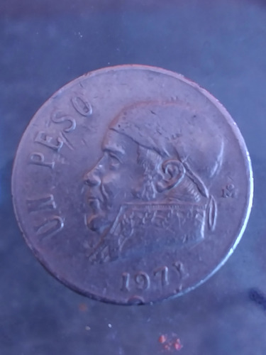 Moneda De Un Peso De 1971