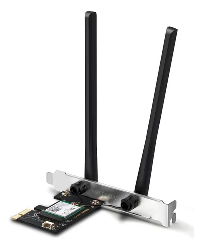 Mercusys, Tarjeta De Red Pcie Ax3000 Wifi 6 + Bt 5.2, Ma80xe