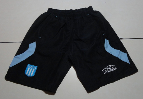 Racing Pantalón Short Olympikus Con Bolsillos Talle S