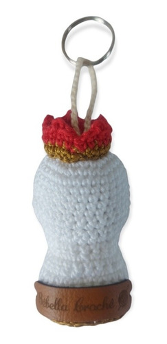 Chaveiro Santinha Nossa Senhora De Fátima - Amigurumi/crochê