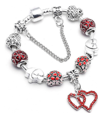 Pulsera Dijes  Corazòn 