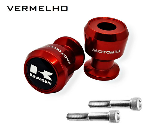 Slider Traseiro Balança Mototek Racing Kawasaki Zx6r 636 Zx6