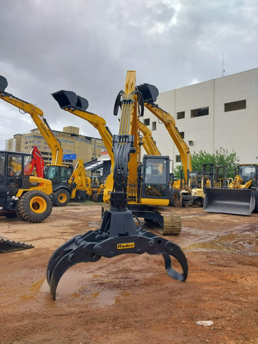 Escavadeira Liugong 915e 2021 Com Garra E Rotator Florestal